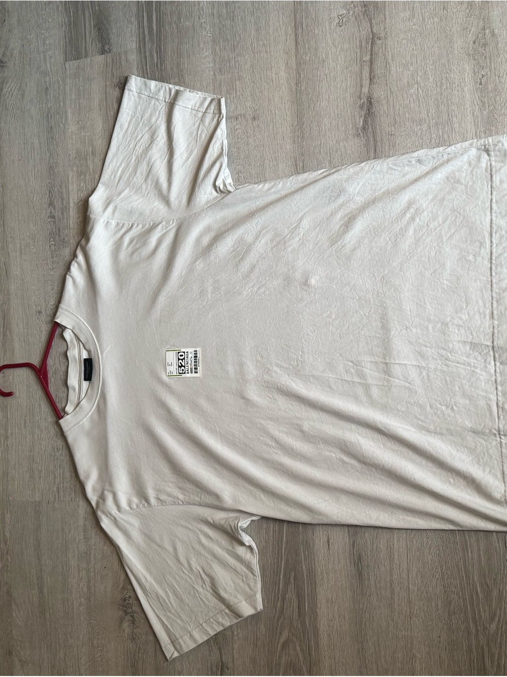Men’s balenciaga tag T-shirt